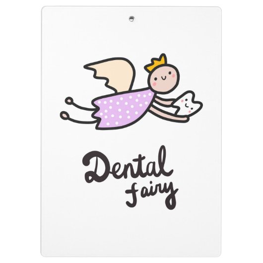 Dental Fairy Klembord (Achterkant)