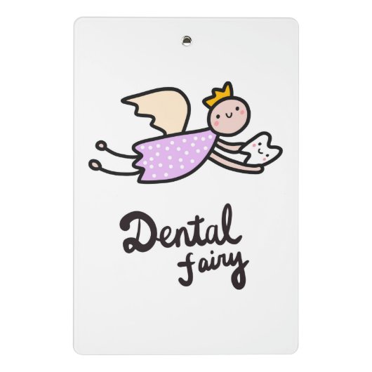 Dental Fairy Mini Klembord (Achterkant)