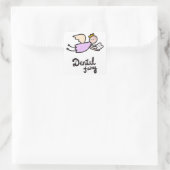 Dental Fairy Vierkante Sticker (Tas)
