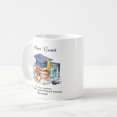 🎓Dental Graduate  Custom Name & Degree Koffiemok (Voorkant links)
