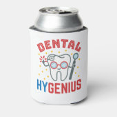 Dental Hygenius Hygienist RDH Funny Appreciation Blikjeskoeler (Blikje Achterkant)