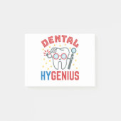 Dental Hygenius Hygienist RDH Funny Appreciation Post-it® Notes (Voorkant)