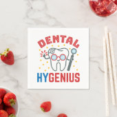 Dental Hygenius Hygienist RDH Funny Appreciation Servet (Insitu)