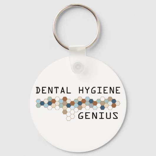 Dental Hygiene Genius Sleutelhanger (Voorkant)