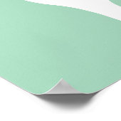 Dental Hygiene - vrolijke tand Poster (Hoek)