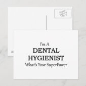 DENTAL HYGIENIST BRIEFKAART (Voorkant / Achterkant)