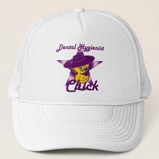 Dental Hygienist Chick #9 Trucker Pet (Voorkant)