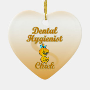 Dental Hygienist Chick Keramisch Ornament