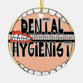 DENTAL HYGIENIST CHRISTMAS ORNAMENT - FUNNY
