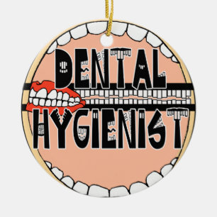DENTAL HYGIENIST CHRISTMAS ORNAMENT - FUNNY