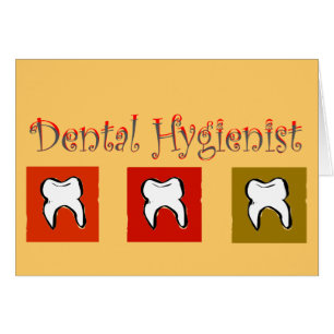 Dental Hygienist Gifts, 3 Teth Design