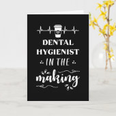 Dental Hygienist in the making Kaart (Gele Bloem)