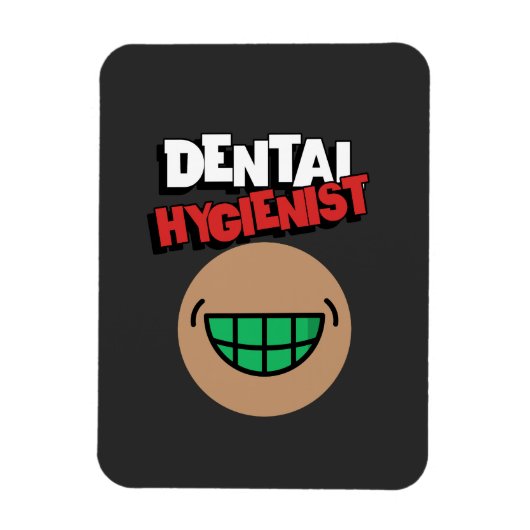 dental hygienist  magneet (Verticaal)