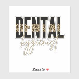 Dental Hygienist   RDH Registered Dental Hygienist Sticker