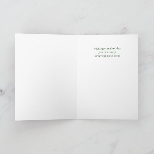 Dental Hygienist You Know the Drill Joy and Cheer Feestdagen Kaart (Binnen)