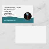 Dental Implants Thema Visitekaartjes (Voorkant / Achterkant)