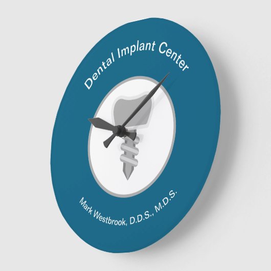 Dental Implants Theme Waiting Room Wall Clocks Grote Klok (Hoek)