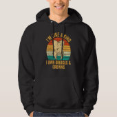Dental Lab Tech Technician Assistant King Bridges  Hoodie (Voorkant)