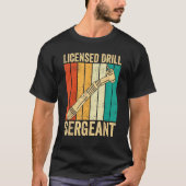 Dental Lab Tech Technician Assistant Licensed Dril T-shirt (Voorkant)