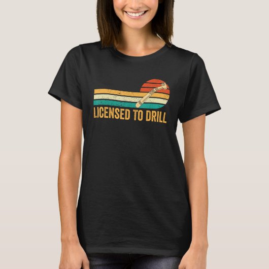 Dental Lab Tech Technician Assistant Licensed To D T-shirt (Voorkant)