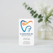 Dental Logo | Dentistry Professional Visitekaartje (Staand voorkant)
