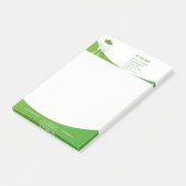 Dental Medical Mint Leaf Tooth - Post-it® notes (Schuin)