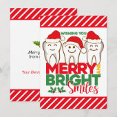 Dental Office Flat Vakantie Kaart (Voorkant / Achterkant)