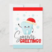 Dental Office Flat Vakantie Kaart (Voorkant)