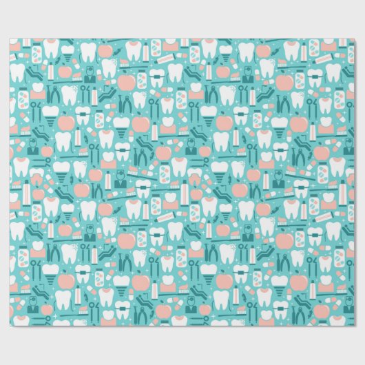 Dental Pattern Cadeaupapier (Vlak)