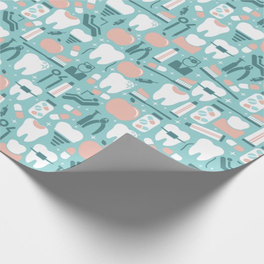 Dental Pattern Cadeaupapier (Hoek)