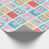 Dental Pattern Wrapping Paper Cadeaupapier (Hoek)