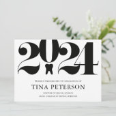 Dental School Afstuderen Aankondiging (Staand voorkant)