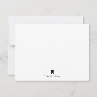 Dental School Afstuderen Gift - gepersonaliseerd Notitiekaartje