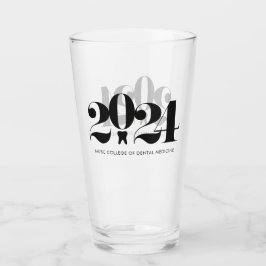 Dental School Afstuderen Gift Glas