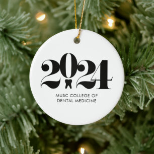 Dental School Afstuderen Gift Keramisch Ornament