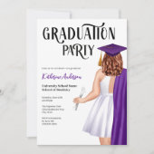 Dental School Graduation Party Kaart (Voorkant)