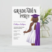 Dental School Graduation Party Kaart (Staand voorkant)