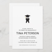 Dental School Graduation Party Kaart (Voorkant / Achterkant)