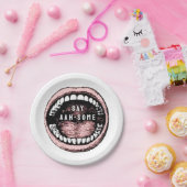 Dental School Graduation Party Paper Dinner Napkin Papieren Bordje (Feest)