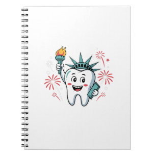 Dental Squad 4 juli Tandarts Leuke Amerikaan Notitieboek
