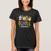 Dental Squad Cinco De Mayo Tooth Dental Assistant  T-shirt (Voorkant)