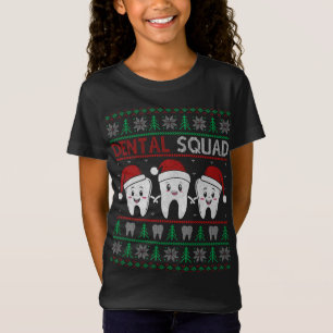 Dental Squad Kerstmis: Tanden bleken Giften T-shirt