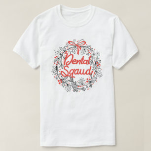 Dental Squad Santa Tooth Dental Assistant-vragen T-shirt
