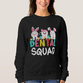 Dental Squad Teeth Bunny Ears Dentist Assistants E Trui