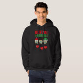 Dental Squad Tooth Christmas Dental Assistant Cool Hoodie (Voorkant volledig)