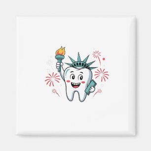 Dental Team 4 juli Tandarts Leuke Amerikaanse Magneet
