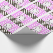 Dental Tooth Chevron Design II Cadeaupapier (Hoek)