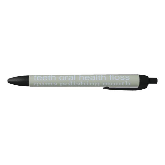 Dental Word Design Blauwe Inkt Pen (Bodem)
