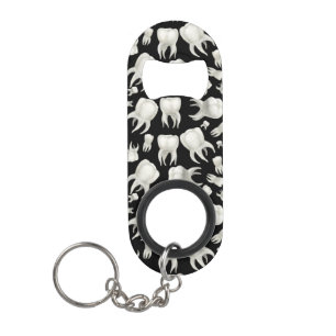 Dentale droomtandsters Tooth Bottle Open Sleutelhanger Flessenopener