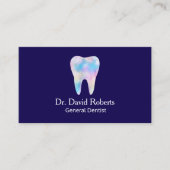 Dentale Elegante Aquarel Visitekaartje (Voorkant)